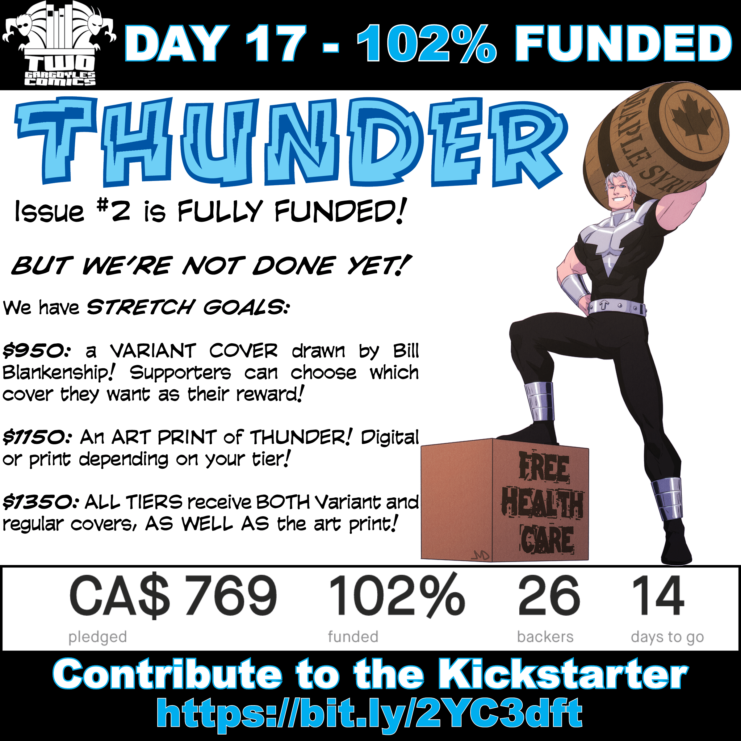 FULLY FUNDED!