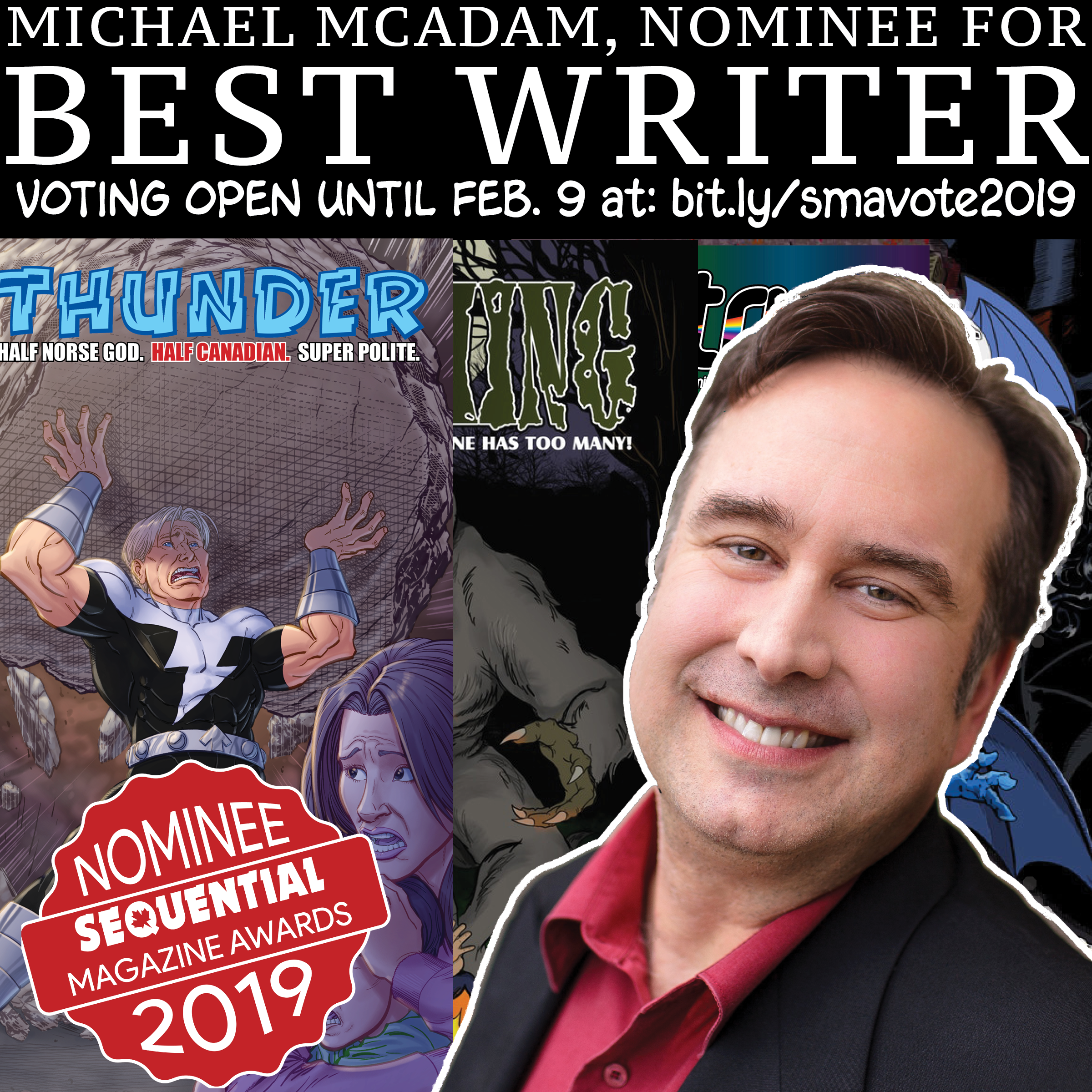 SEQUENTIAL COMIC AWARDS NOMINEE!