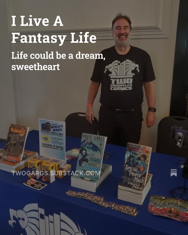 Michael at Comix & Stories one-day convention
